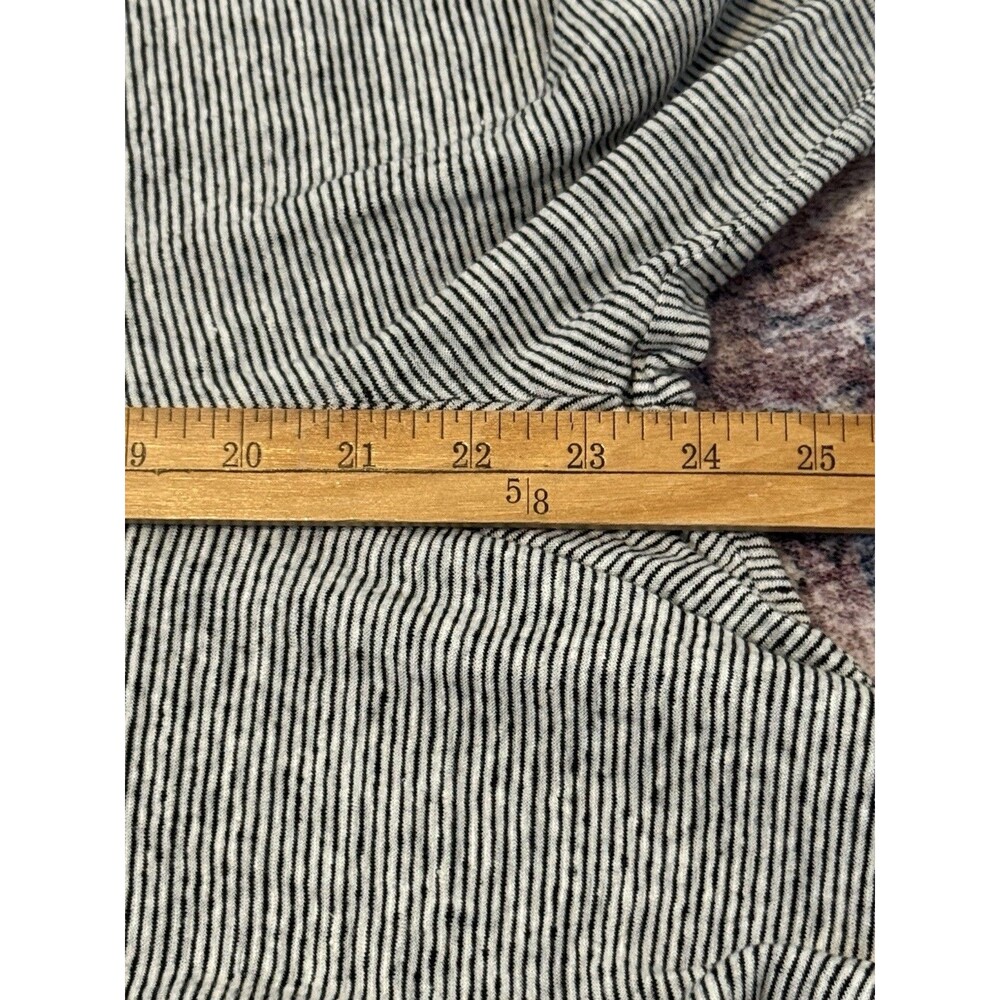 Hatch Morgana Linen Jumpsuit Size 0 XS Microstripe Beach Boho Travel Summer - Picture 8 of 9